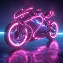 journey through neon lights