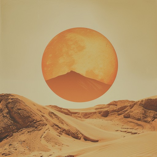 This track captures the oppressive heat of a desert at high noon, with slowly unfolding melodies that mimic the mirages seen on the horizon. The music is intended to evoke a sense of isolation and the overwhelming power of nature in such an extreme environment, gradually building with a simmering tension that feels as relentless as the sun itself.