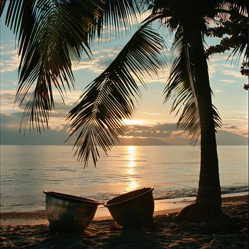 Feel the warmth of the sun as soulful calypso melodies intertwine with rhythmic steelpan beats, transporting you to an island paradise. The instrumental glow of the steelpan sets a serene, yet groovy tone, capturing the essence of a tropical sunset. Close your eyes and let the vivid harmonies take you on an auditory vacation filled with warmth and rhythm.