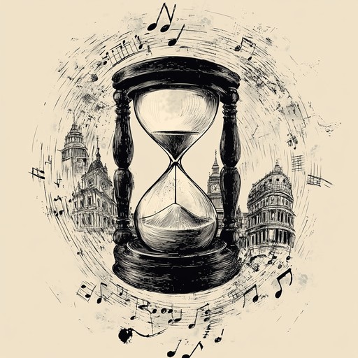 A dynamic cinematic orchestral piece that takes listeners on a thrilling journey through different historical periods, blending vibrant melodies, powerful rhythms, and rich harmonies to evoke the excitement of time travel and discovery.
