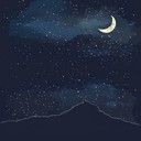 a gentle, soothing lullaby to lull babies to sleep under a starry night sky