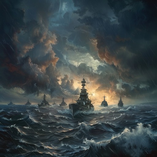 This majestic instrumental anthem reveres the bravery and excellence of the russian navy, featuring powerful orchestral arrangements, vibrant brass, and inspiring rhythms. Brimming with national pride, it evokes a sense of heroic nostalgia and a call to adventure.