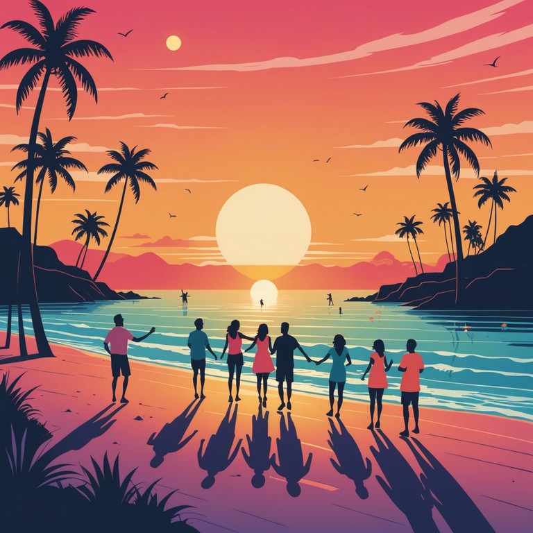 This track embodies the spirit of summer with its pulsating beat and vibrant energy, making it perfect for dance parties and joyful celebrations. The rhythmic progression and catchy melodies will evoke a sense of excitement and happiness, inviting listeners to let loose and enjoy the irresistible urge to dance.