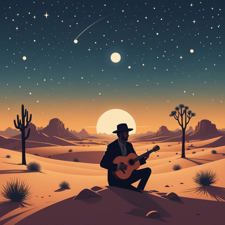 Explore the haunting and enigmatic qualities of the desert through this rich composition that relies heavily on the traditional sound of the oud, intertwining melodic patterns to create a deeply contemplative experience.