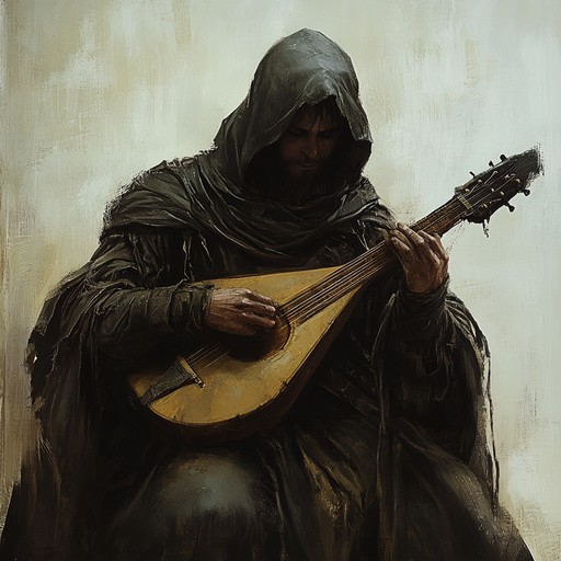 A powerful instrumental piece evoking the fury of a betrayed troubadour. Traditional medieval instruments, especially the lute, are used to craft an aggressive and intense melody filled with emotion and unrelenting drive for vengeance.