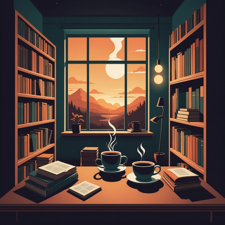 This track features a gentle, hypnotic melody that encapsulates the essence of a peaceful late night study session. The lo fi beats combined with soft instrumental loops create a calming atmosphere that encourages focus and relaxation.