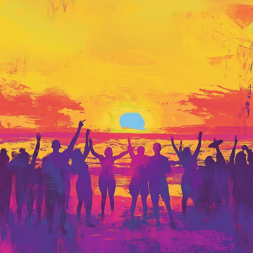 Merging tropical percussion with funky basslines, this track brings an exhilarating energy perfect for beachside parties. Its bright melodies and rhythmic layers ensure a vibrant, joyful dancing experience.