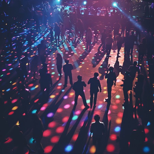 An energetic instrumental track blending funky basslines, groovy drum patterns, and retro synths to create an infectious groove perfect for dancing and nostalgia. Picture vintage disco lights, spinning vinyl, and a packed dance floor as this tune sets the scene.