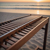 soft beats, tropical marimba, relaxing tune