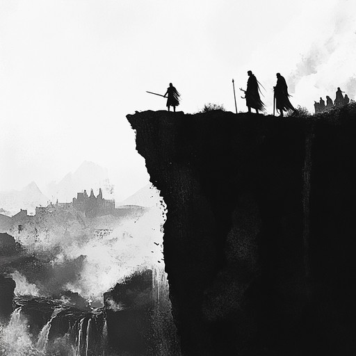 An exhilarating cinematic orchestral composition that weaves intense melodies and driving rhythms to evoke a sense of urgent pursuit and impending climax.
