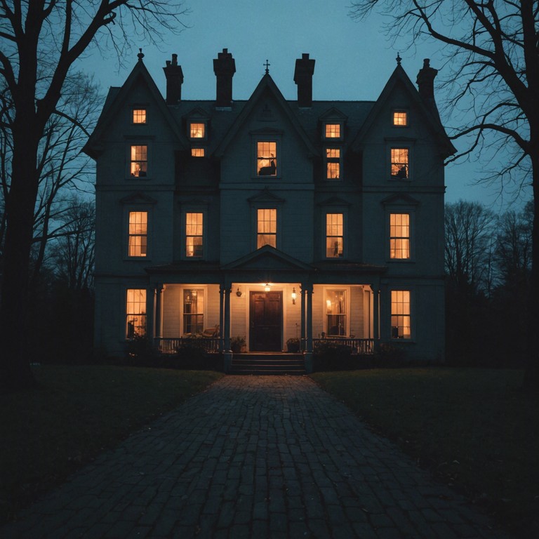 Echoes from the dark captures the essence of mystery and fear with its unnerving high notes and the allure of the dark. It's a musical trip through a horror filled mansion where each corner might hold a new fright or forbidden secret.