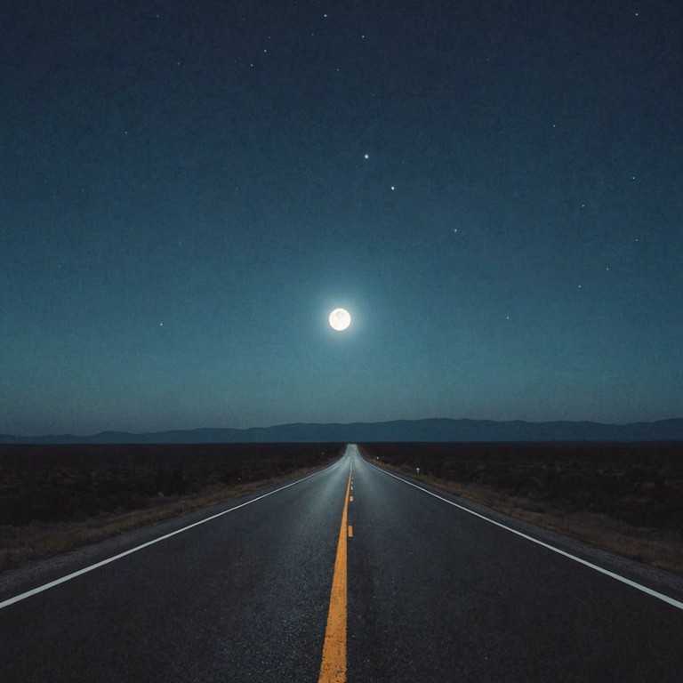 Track steadily unfolds an echoing narrative filled with soulful melodies and introspective ambiance as it takes the listener on a moonlit drive into memories and moments past.