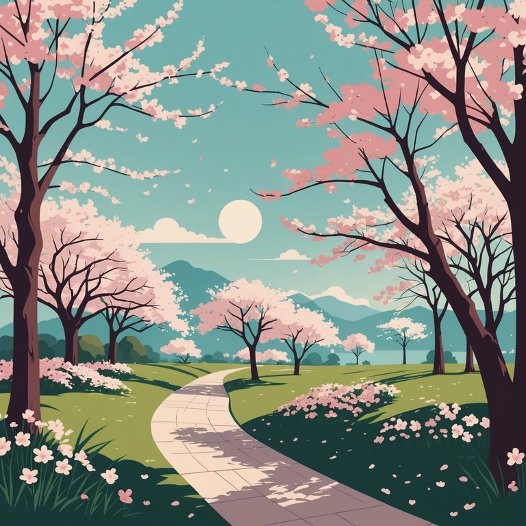 This track embodies the gentle and ethereal feel of cherry blossoms in spring, evoking a sense of peace and renewal. Ideal for immersive anime scenes set in tranquil gardens or during reflective moments, the music features a delicate blend of traditional japanese instruments to enhance the soothing atmosphere.