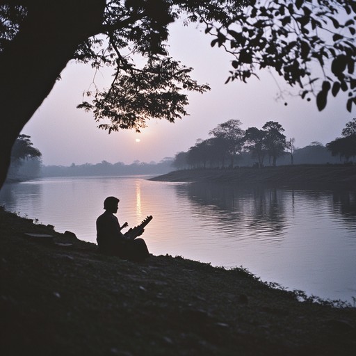 Imagine sitting by the gently flowing ganges as the evening deepens and the first stars appear. The notes of a sitar, expertly played by a silhouette against the twilight, fill the air with a soul stirring tune that captures the essence of the moment. It's not just music; it's a journey into self and serenity.