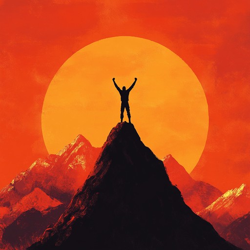 The instrumental track starts with a gentle guitar riff that builds into a powerful chorus featuring driving drums and soaring electric guitars. The energetic arrangement inspires listeners to overcome obstacles and embrace their inner strength, culminating in an epic finale that leaves a lasting impression of empowerment and determination.