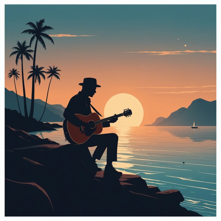 Imagine a nightwalk on the sandy beaches of rio, where the gentle caresses of the ocean waves bring a soothing yet introspective ambiance. This music piece serves as a deep, reflective companion to anyone embracing the beauty of solitude.