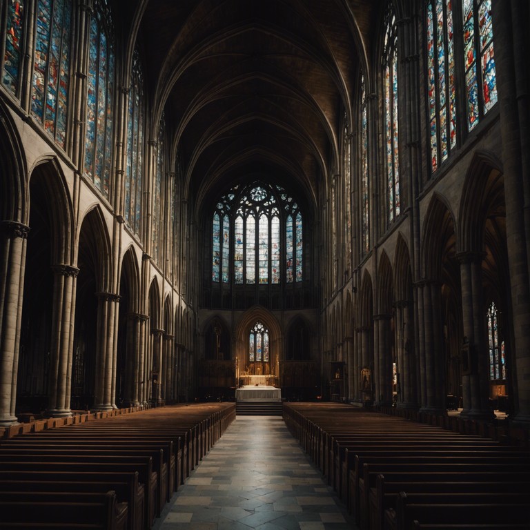 Explore the haunting serenity of a deserted, ancient cathedral through this somber baroque composition. The sound captures the echoing stillness, blending historical depth with spiritual solitude, enveloping the listener in a profound sense of timeless grief and awe.