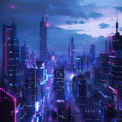 Fusing roaring synths with intense guitar riffs and pounding industrial beats, this track captures an ecstatic, high energy atmosphere that propels the listener into a futuristic, euphoric industrial dreamscape.