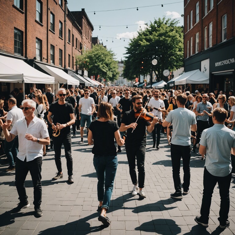 A sonic representation of blissful days, filled with the brightness of sunny skies and the light, upbeat tempos that mimic the playful wind, offering a burst of energy and positive vibes.