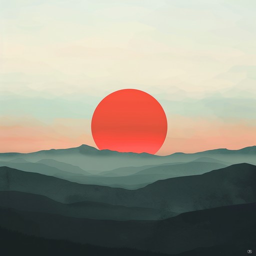 A heartfelt composition that encapsulates the quietude of sunset over tranquil hills, expressed through a series of slow, reflective piano melodies. This piece conveys the serenity and introspective moments one finds in nature's embrace.