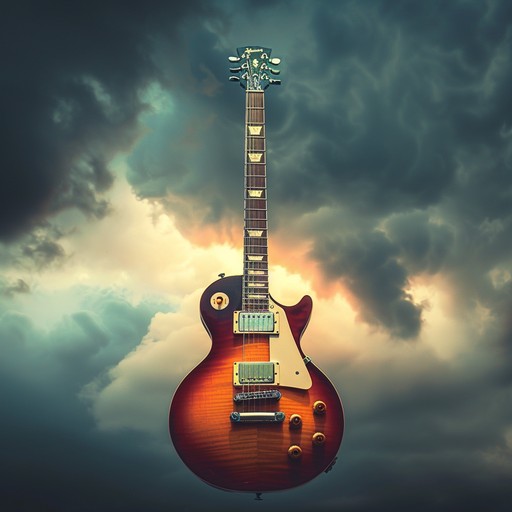 A powerful and majestic hard rock instrumental featuring soaring guitar riffs and thunderous drum beats, evoking a sense of grandeur and unyielding strength. Ideal for high energy projects and dramatic scenes, it delivers an intense musical experience.