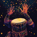 powerful tribal drums spark communal dance under moonlight