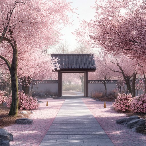 An emotive instrumental piece featuring the koto, gently unfolding melodies that evoke the tranquil beauty of cherry blossoms and the quiet introspection they inspire.