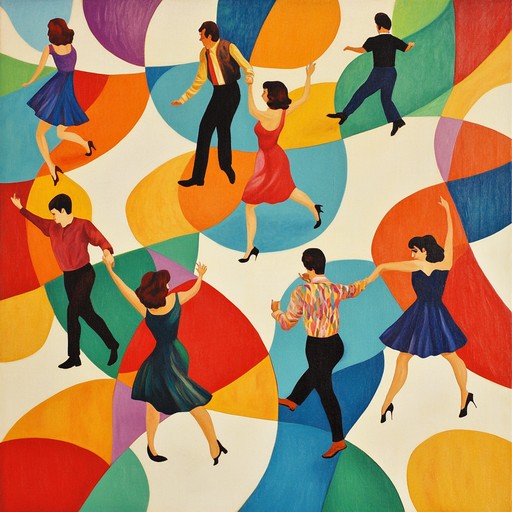 This track captures the high energy, feel good vibe of 1960s dance parties with bouncy basslines, jangly guitars, and infectious rhythms that compel you to move. Think sock hops and retro dance clubs brought to life with a vintage flair.