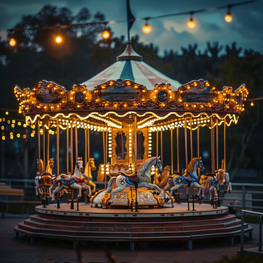 A twinkling piano sets the scene, as hauntingly playful melodies twist into melancholic phrases, creating a nostalgic and introspective atmosphere. The track weaves a tapestry of bittersweet memories, evoking an emotional journey through past joys and sorrows, seamlessly blending playfulness with deep sadness.