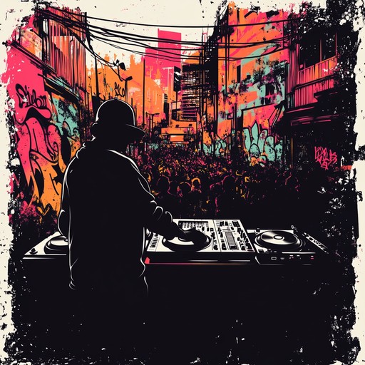 Feel the ceaseless pulse of the city at night, a realm of energy, chaos, and constant motion. This track vividly captures the relentless rhythm and vivid colors of an urban landscape that never sleeps, with an underlying soundtrack of breakbeats representing the unending struggle and vibrancy of city life.