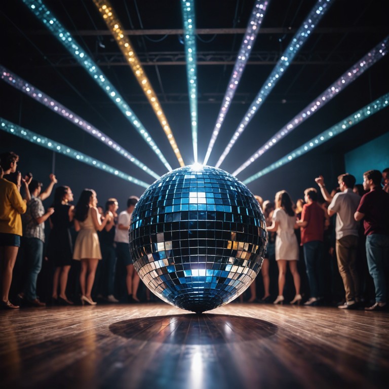 This track epitomizes the sheer essence of disco with its high energy beats and relentless rhythmic thrumming that drives dancers to the floor. Rooted in the vintage era of disco balls and neon lights, the song cascades through highs and lows, setting a thrilling dance environment that's both nostalgic and electrifying.