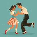 upbeat 50s dance tune perfect for a retro party