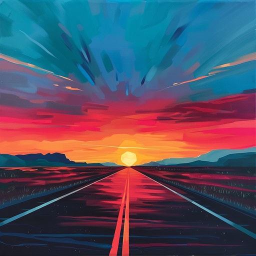 A lively, carefree pop rock track perfect for a sunny day road trip, featuring catchy guitar riffs and upbeat percussion that evokes images of driving through scenic routes with the windows down.