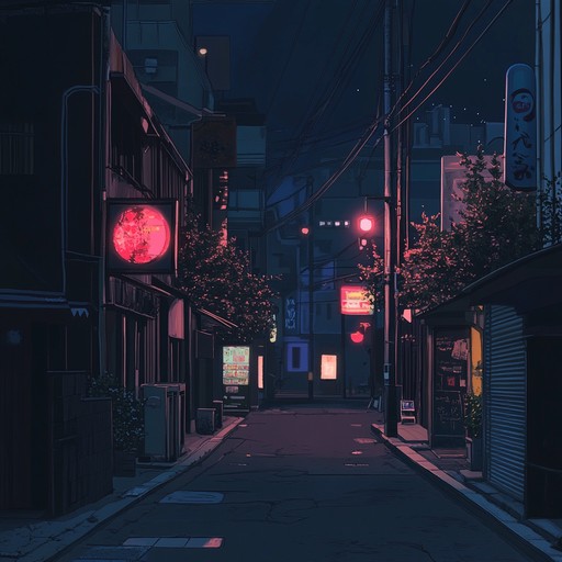 An instrumental electropop track that captures the tranquility of a quiet city night, blending gentle synth melodies with subtle rhythmic patterns to evoke a sense of calm and introspection.