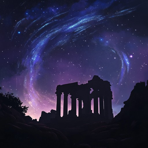 A mesmerizing instrumental piece that fuses mystical gregorian chants with ambient electronic synths, creating an otherworldly atmosphere that transcends time and space.