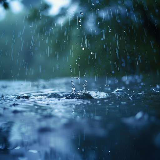 Imagine yourself in a cozy room, looking out the window as gentle raindrops patter against the glass. This soft, ambient track creates a peaceful atmosphere with the sound of light rainfall, accompanied by subtle, dreamy synth pads and delicate piano notes that drift in and out like passing thoughts. The perfect soundtrack for a relaxing rainy day, this piece invites you to unwind, reflect, and find tranquility in the natural beauty of the rain.
