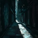 melancholic beats and dark synths portraying urban life