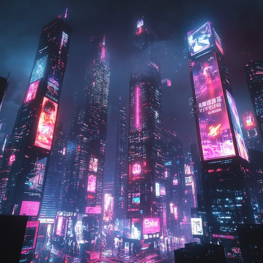 A relentlessly aggressive track with hyperactive beats, sharp synths, and distorted bass lines that channel the fiery energy of a cyber rage in a futuristic metropolis. Ideal for dark clubs, intense workout sessions, and adrenaline pumping moments.