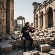 a violin serenades lost stories