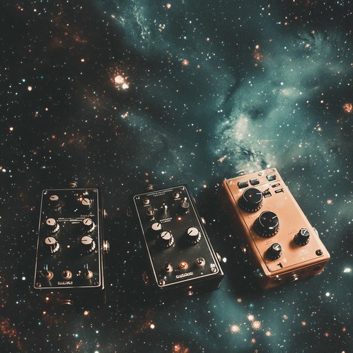 An adventure through cosmic sonic spaces, blending the heaviness of grunge with the surreal elements of psychedelic rock. Swirling, distorted guitars set the tone while serene melodies invite listeners into an entrancing, immersive space.