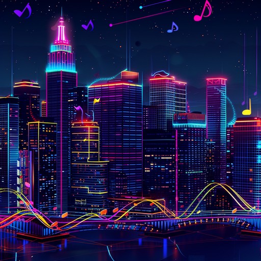 Immerse in the rhythm of the city with a vibrant and energetic composition, merging lush synthesizers and rhythmic basslines to create a sophisticated urban groove. Experience the dynamic flow that paints a vivid picture of neon skylines and nocturnal vibrance.