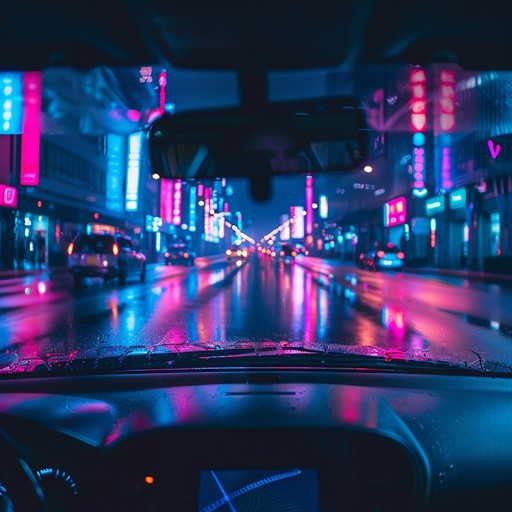 This track captures the essence of an emotional drive through neon lit city streets, reflecting on bygone days and heartaches. Ethereal synth melodies intertwined with somber pads create a nostalgic atmosphere that feels both warm and melancholic.