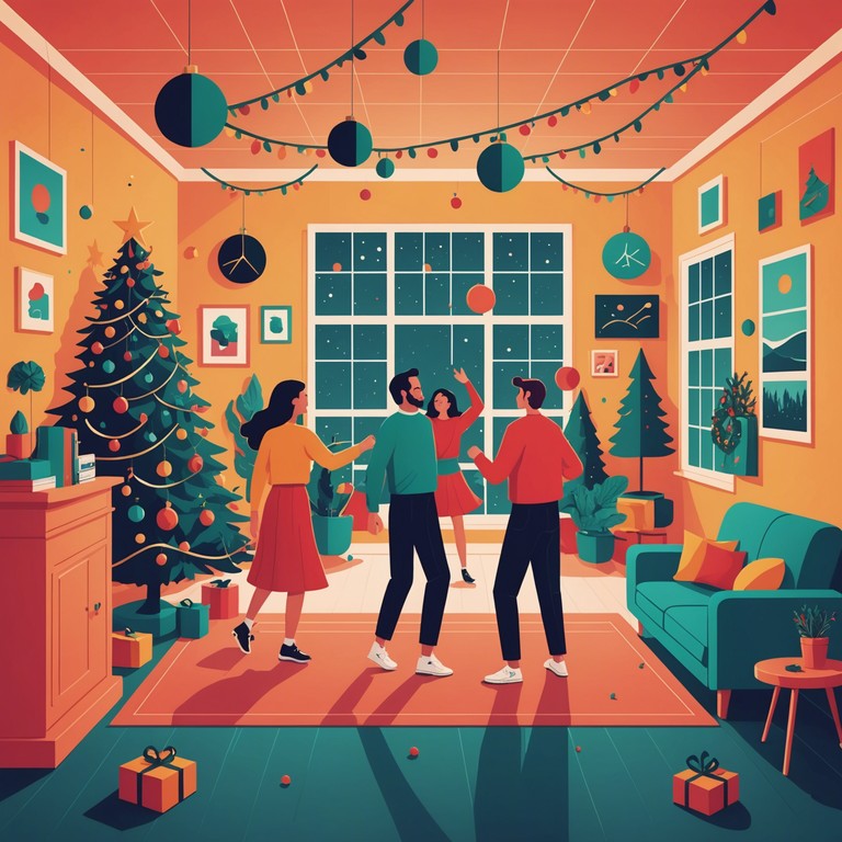 This track captures the essence of festive celebrations with a blend of uplifting funk rhythms, ensuring a groove that keeps you moving through the holiday season. The music incorporates classic funk elements with a modern twist to bring both nostalgia and freshness, making it perfect for festive gatherings and joyful occasions.