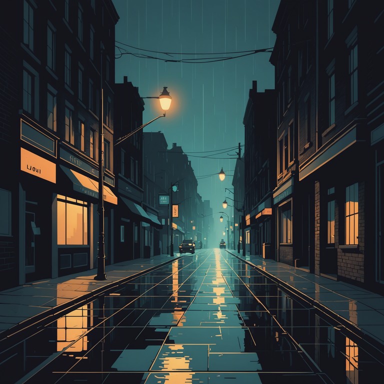 This track encapsulates the essence of the city at night under the influence of laid back, slickly produced trip hop tunes. The smooth flow and chill beats guide a journey through dimly lit streets filled with whispers and shadows, creating a soundscape perfect for reflective moments or deep relaxation sessions.