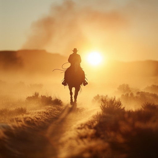 A dynamic and uplifting instrumental track that captures the spirit of the wild west and the feeling of freedom on the open trail. The melodies evoke images of endless horizons, dusty roads, and the thrill of adventure, creating an empowering and exhilarating auditory experience perfect for cinematic moments or inspiration seekers.