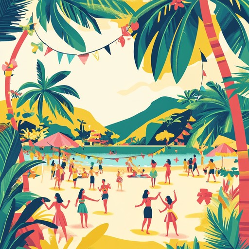 An exhilarating fusion of dance and tropical house that captures the essence of carefree summer vibes. This lively track features bouncy beats, bright synths, and a feel good atmosphere guaranteed to elevate any party setting.