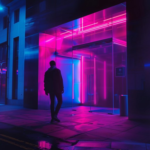 Embark on a mesmerizing voyage through the pulsating heart of a neon-drenched metropolis. Immerse yourself in the ethereal, shimmering soundscapes as lush synth pads and haunting melodies intertwine, evoking visions of rain-slicked streets and towering skyscrapers bathed in vibrant hues. The hypnotic rhythms and nostalgic undertones create an intimate yet cinematic atmosphere, inviting you to lose yourself in the enchanting world of synthwave.