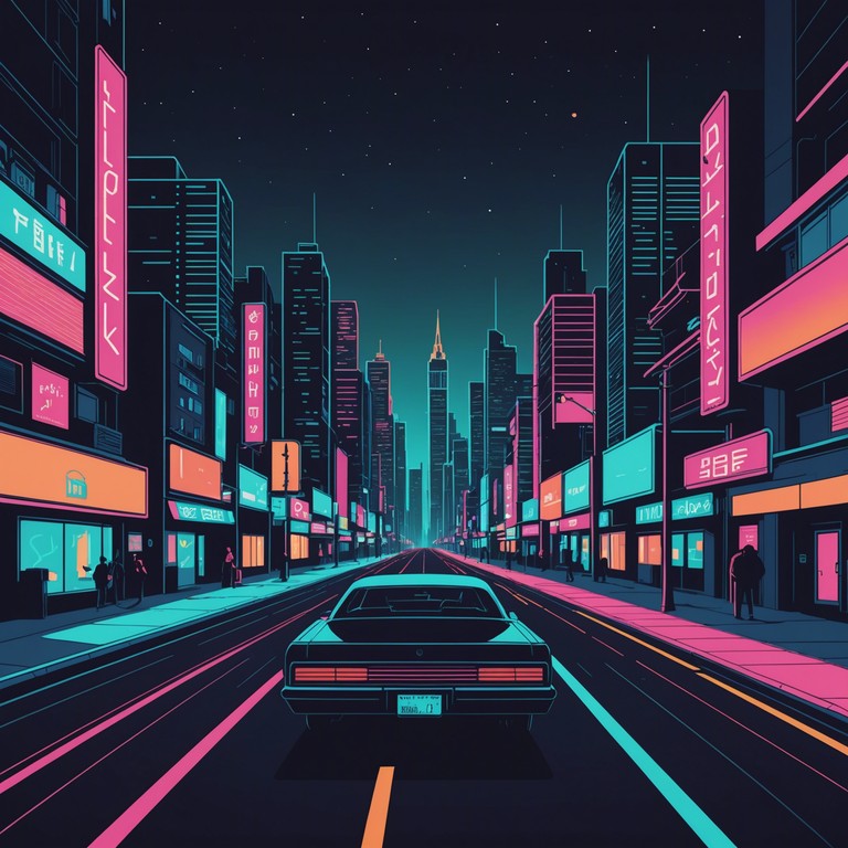 A gritty journey through synth driven landscapes at the stroke of midnight, crafting an aura of mystery and urban adventure. This track encapsulates the essence of cruising through a neon lit cityscape, where every shadow tells a story of the night.