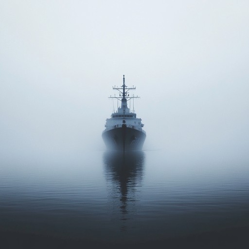 Imagine the russian navy sailing through foggy, haunted waters as the eerie sounds of chants accompanied by ghostly echoes evoke chills. This instrumental track captures the essence of a sinister, spectral naval experience with deeply resonant sounds and unnerving harmonies.