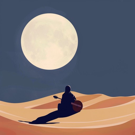 Experience the allure of a moonlit night with this captivating instrumental, where seductive oud melodies meet enticing percussion, evoking the mystery and passion of a desert romance.